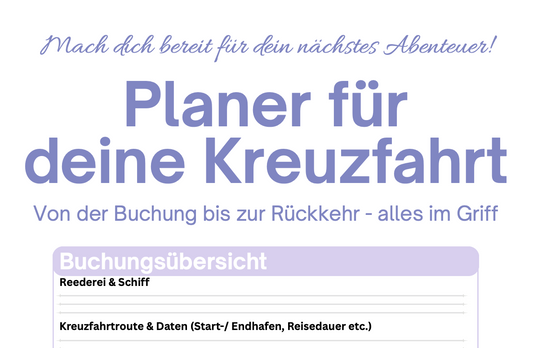 Kreuzfahrt Planer (PDF)