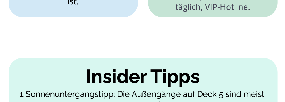 AIDA Tarife im Überblick (Digital)