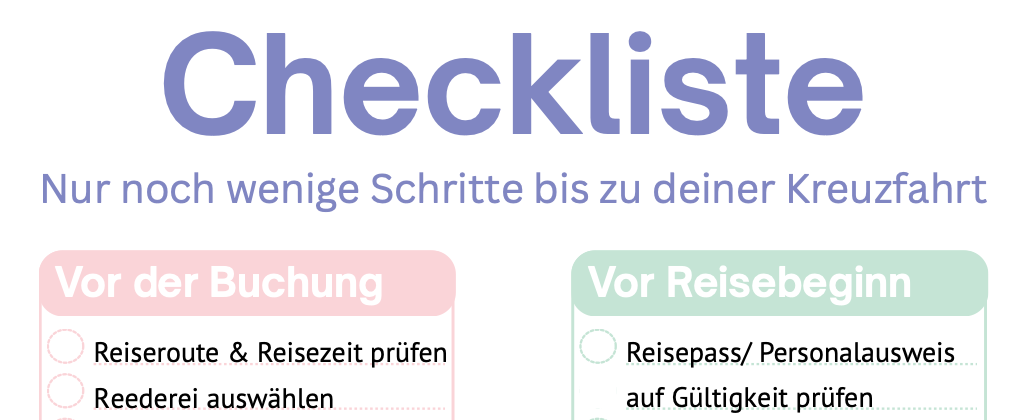 Kreuzfahrt Planer (PDF)