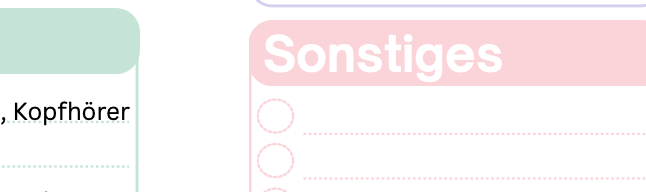 Packliste für deine Kreuzfahrt (PDF)