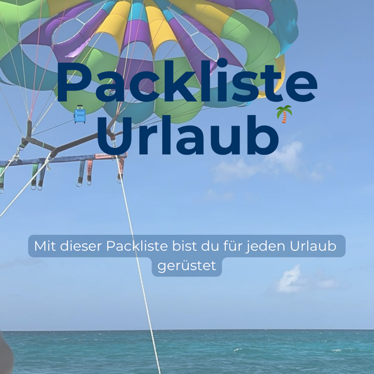 Packliste für deinen Urlaub (PDF)