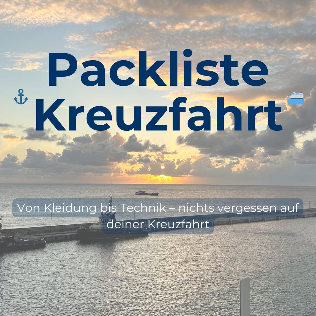 Packliste für deine Kreuzfahrt (PDF)