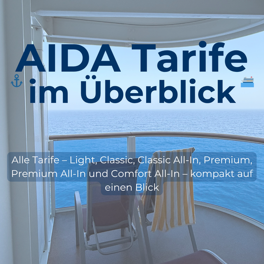 AIDA Tarife im Überblick (Digital)